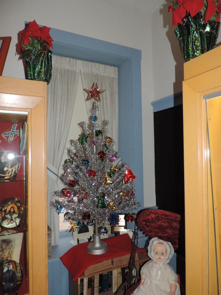 Over 70 tree decorated with vintage and antique ornaments! 
