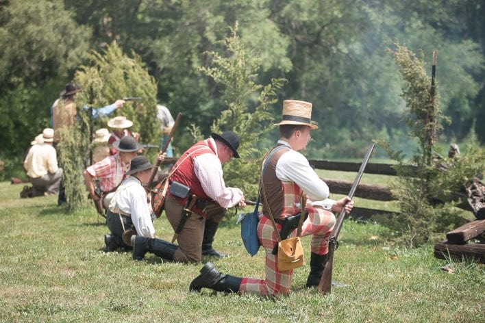 160th Anniversary Reenactment “Battle of Fort Titus” | Lecompton Kansas