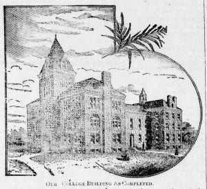 Lane University, Lecompton, John G. Haskell