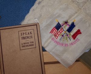 Most American soldiers in France bought souvenirs and tried to learn a little French.