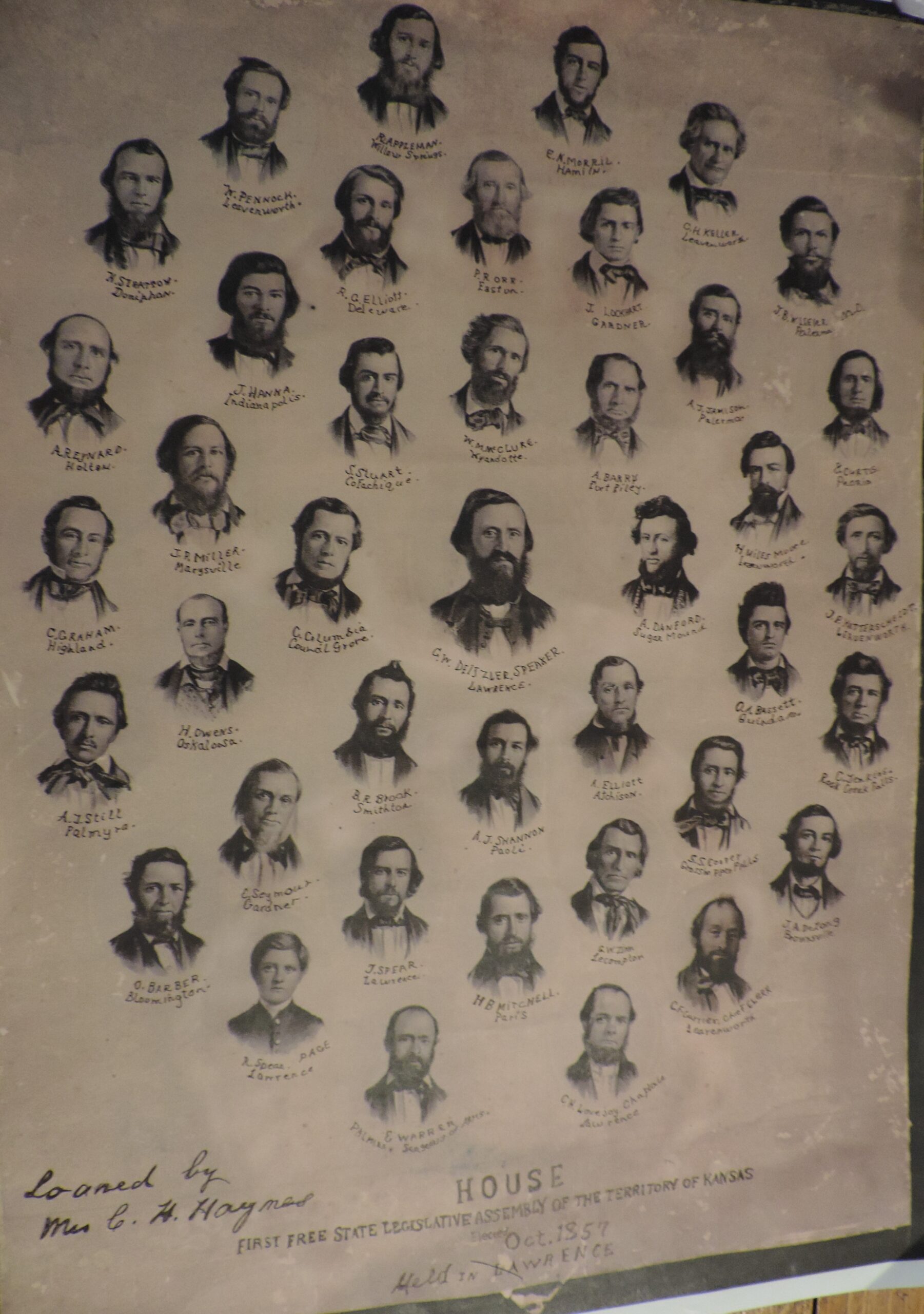 First Free State Legislative Assembly of the Kansas Territory