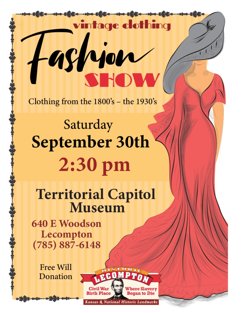 Vintage Clothing Fashion Show September 30, 2023